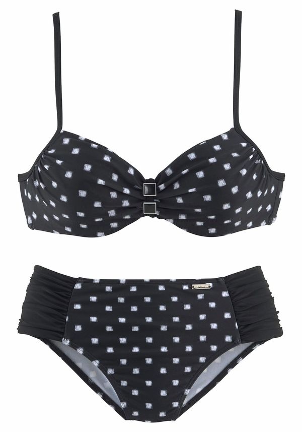 LASCANA LASCANA Bikini  crna / bijela