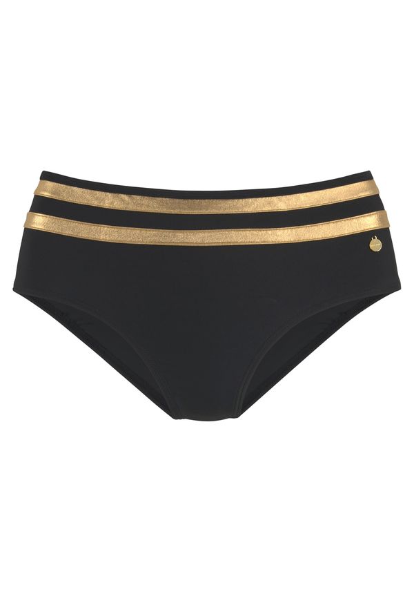 LASCANA LASCANA Bikini donji dio 'Elodie'  zlatno žuta / crna