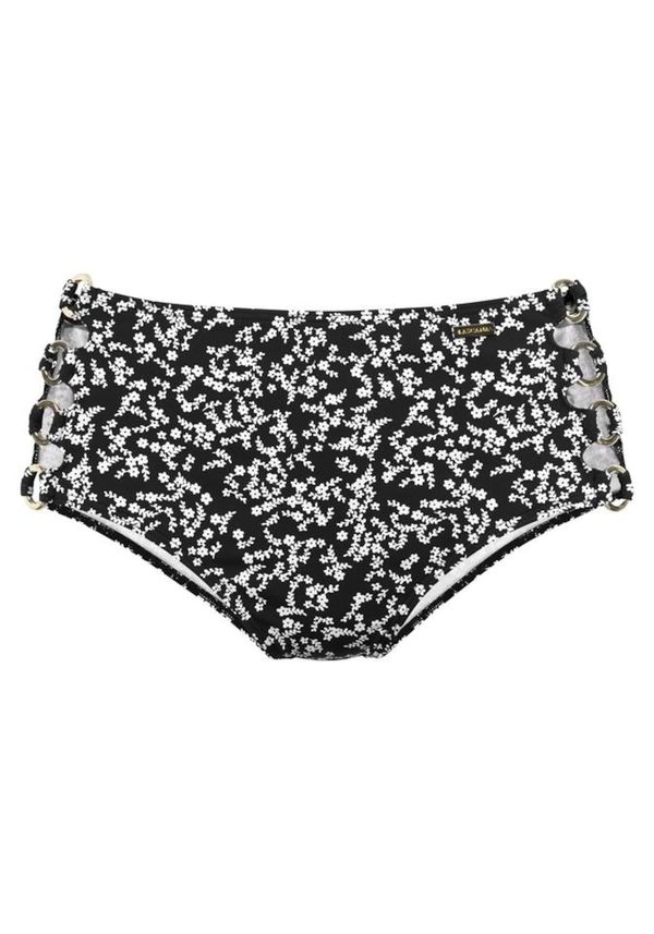 LASCANA LASCANA Bikini donji dio 'Meadow'  crna / bijela