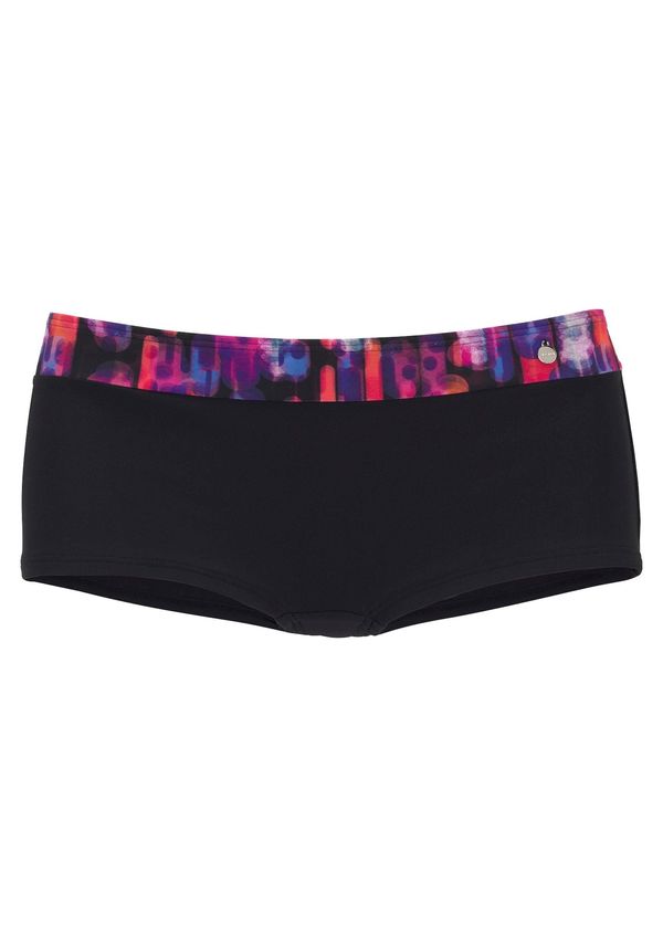LASCANA LASCANA Bikini donji dio  tamno ljubičasta / crna