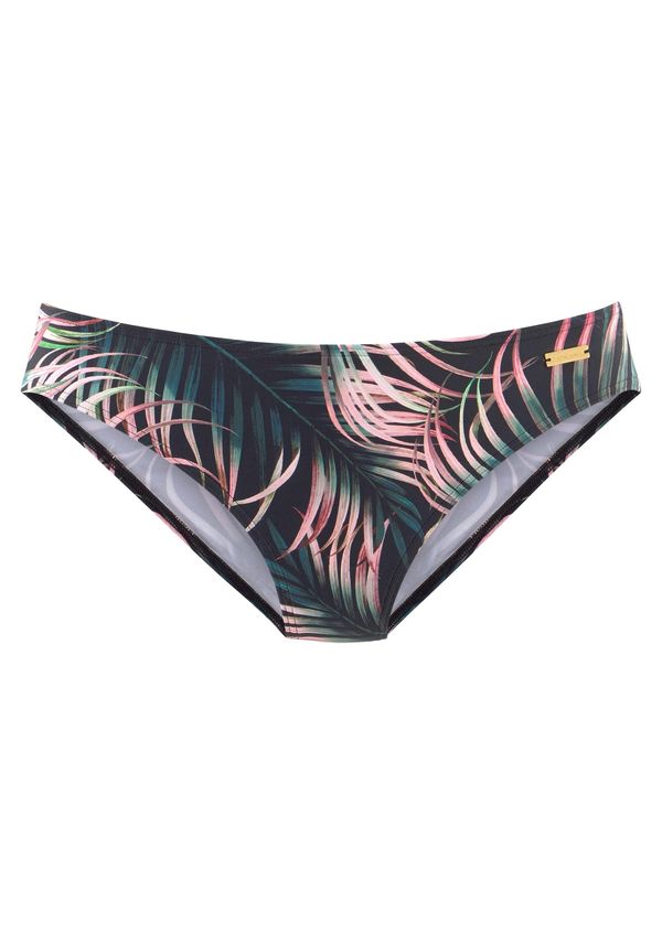 LASCANA LASCANA Bikini donji dio  zelena / roza / crna