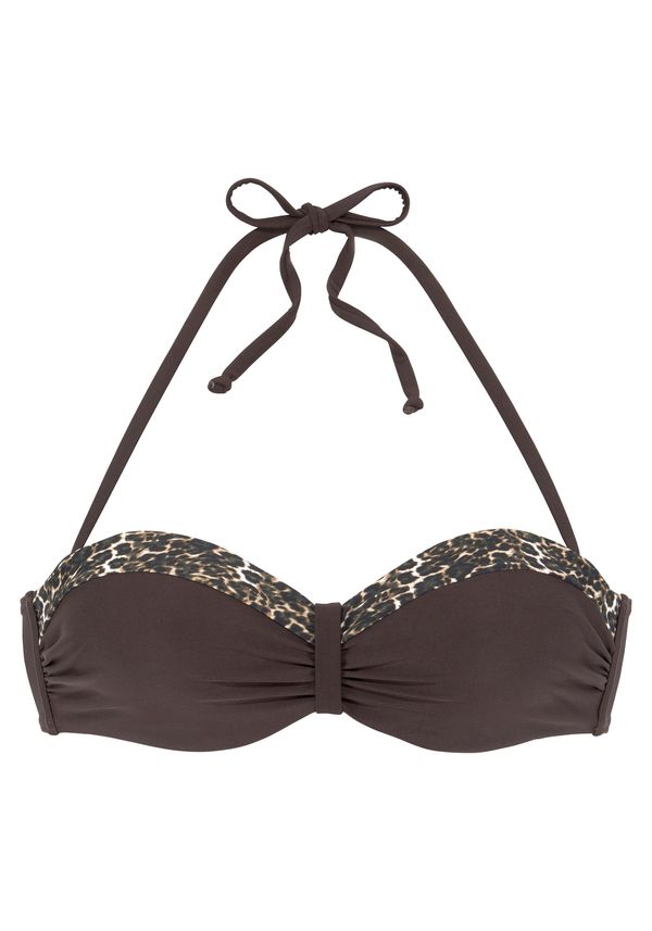 LASCANA LASCANA Bikini gornji dio  bež / smeđa