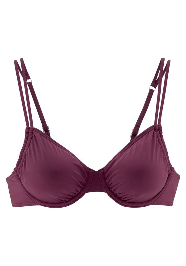 LASCANA LASCANA Bikini gornji dio  burgund