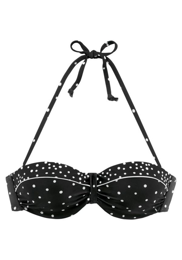 LASCANA LASCANA Bikini gornji dio  crna / bijela