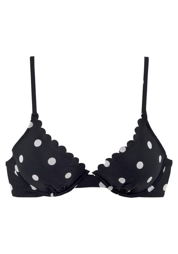 LASCANA LASCANA Bikini gornji dio  crna / bijela