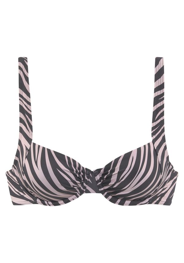 LASCANA LASCANA Bikini gornji dio  crna / bijela