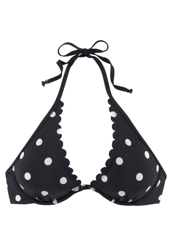 LASCANA LASCANA Bikini gornji dio  crna / bijela
