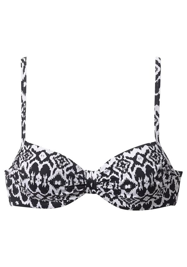 LASCANA LASCANA Bikini gornji dio 'Grace'  crna / bijela