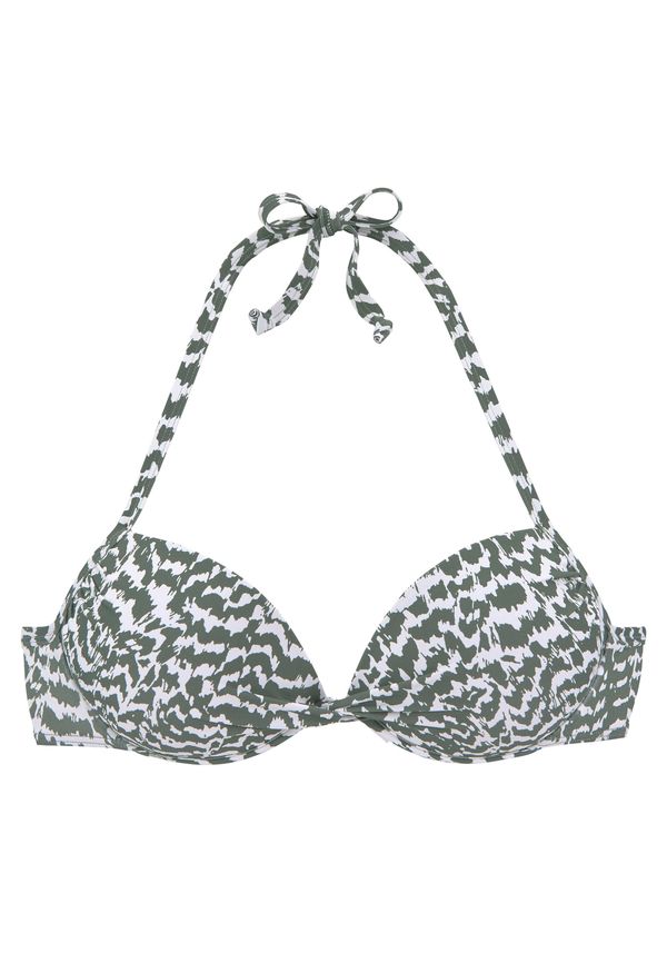 LASCANA LASCANA Bikini gornji dio  maslinasta / bijela