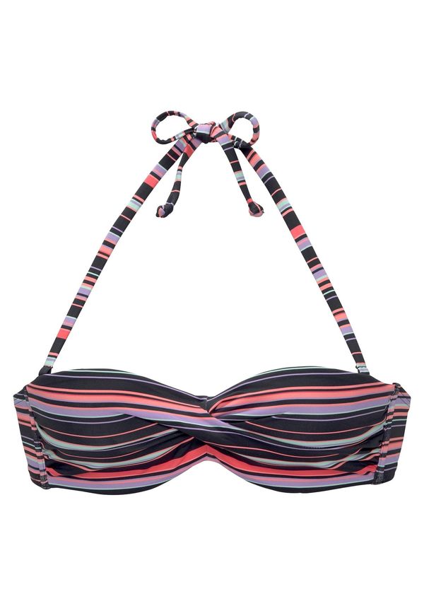 LASCANA LASCANA Bikini gornji dio 'Riviera'  miks boja / crna
