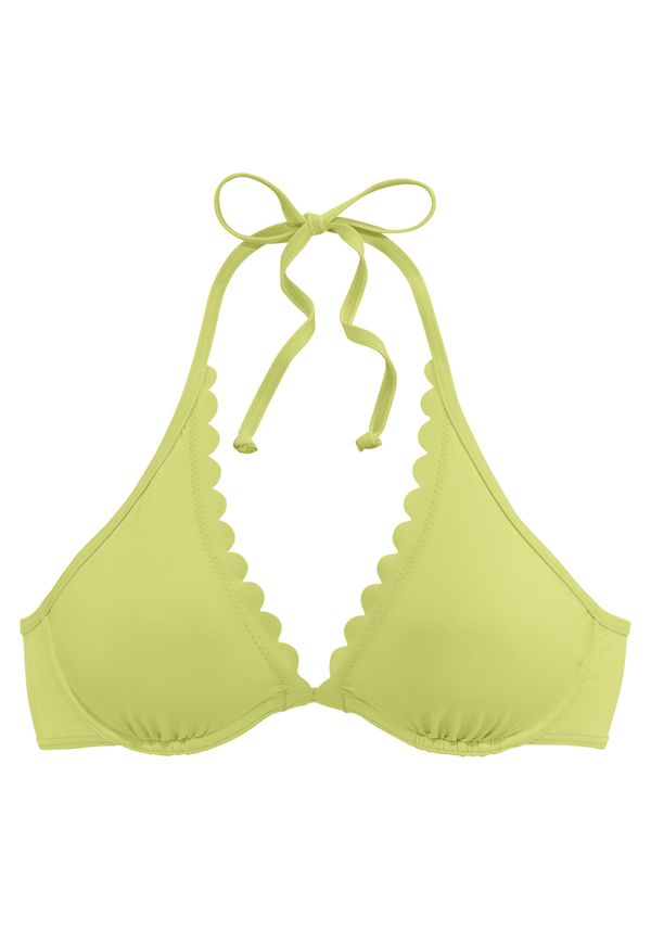LASCANA LASCANA Bikini gornji dio 'Scallop'  limun