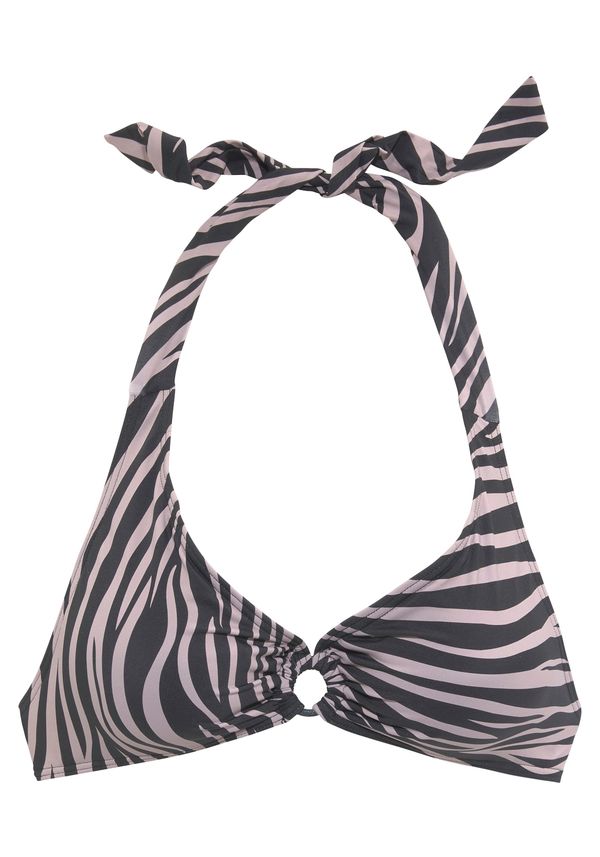 LASCANA LASCANA Bikini gornji dio  siva / crna