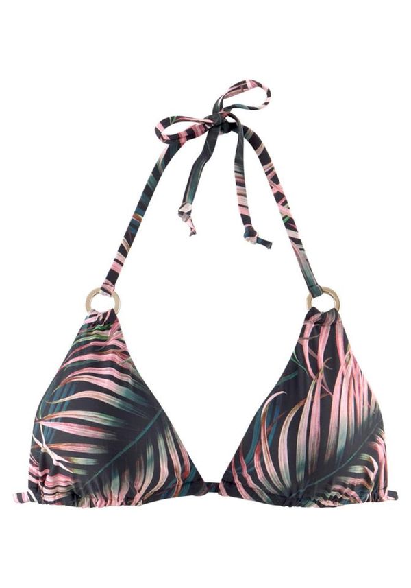 LASCANA LASCANA Bikini gornji dio  zelena / roza / crna