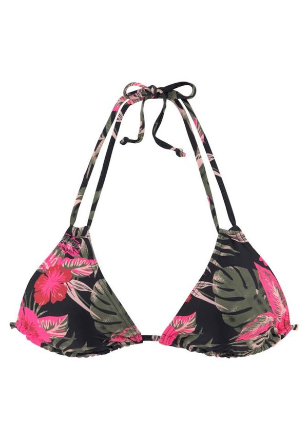 LASCANA LASCANA Bikini gornji dio  zelena / roza / crna