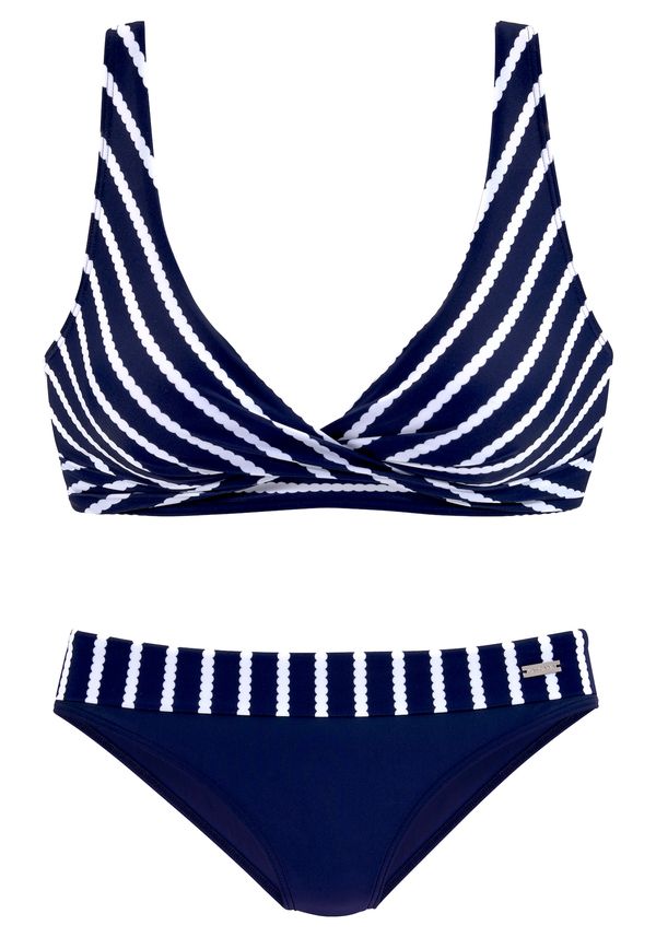 LASCANA LASCANA Bikini  mornarsko plava / bijela