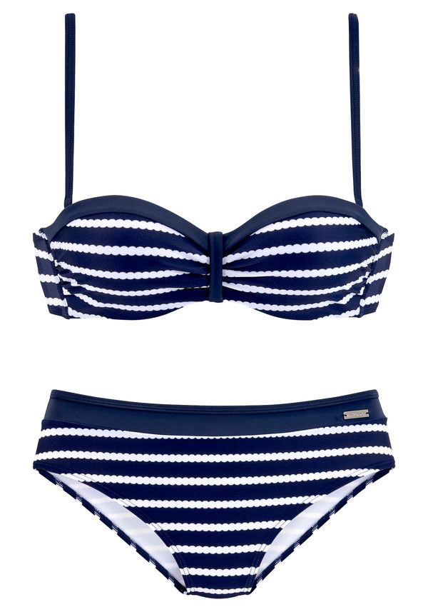 LASCANA LASCANA Bikini  mornarsko plava / bijela