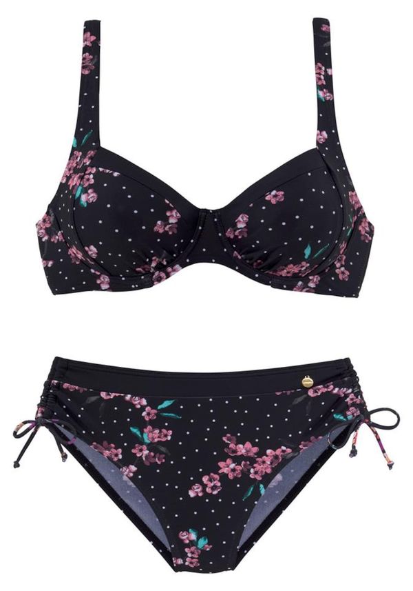 LASCANA LASCANA Bikini 'Wire Osaka'  crna
