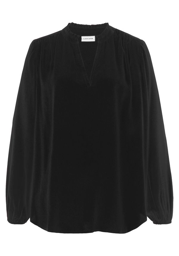LASCANA LASCANA Bluza  crna
