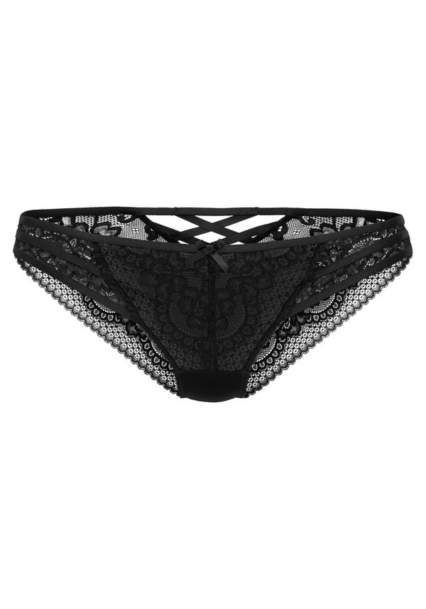 LASCANA LASCANA Slip  crna