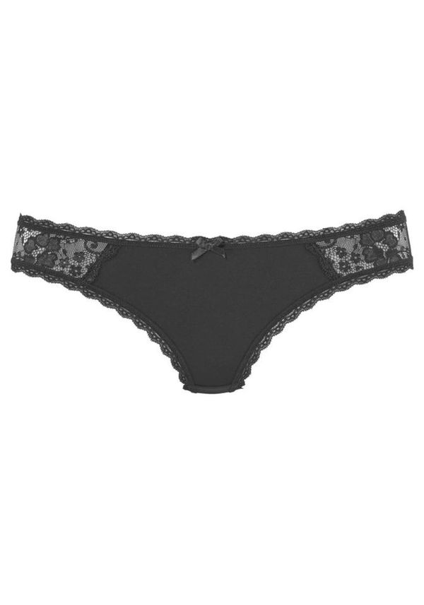 LASCANA LASCANA Slip  crna