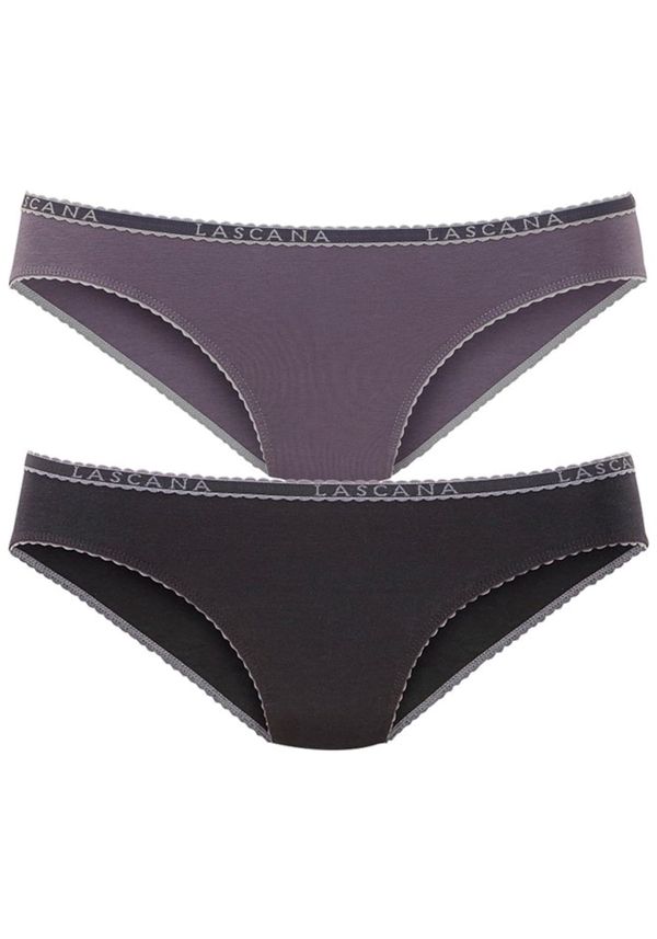 LASCANA LASCANA Slip  lila / crna