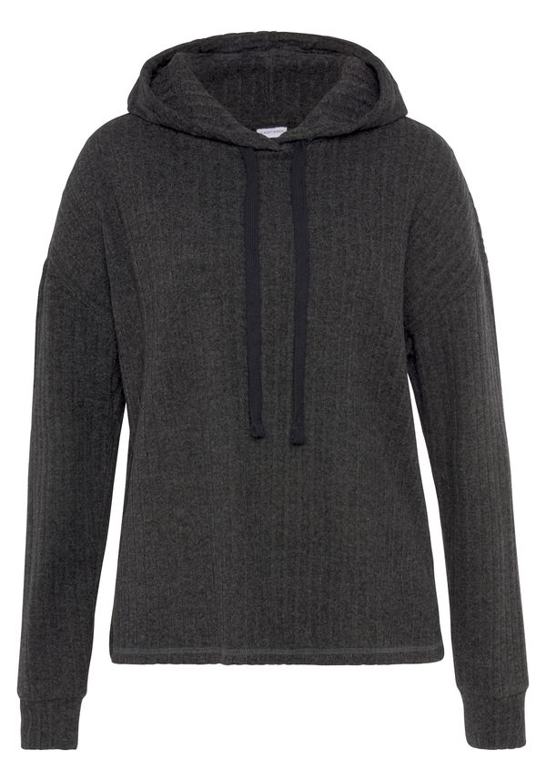 LASCANA LASCANA Sweater majica  antracit siva