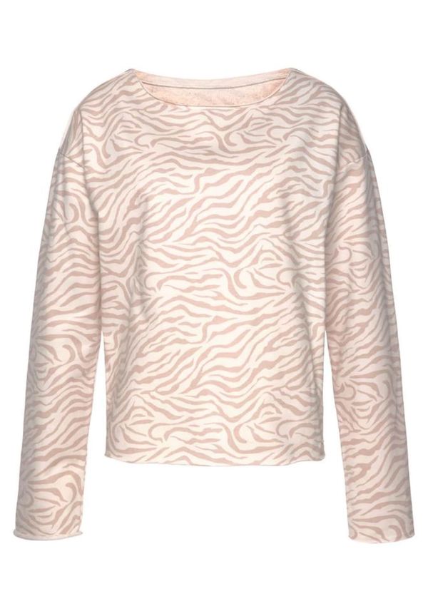 LASCANA LASCANA Sweater majica  bež