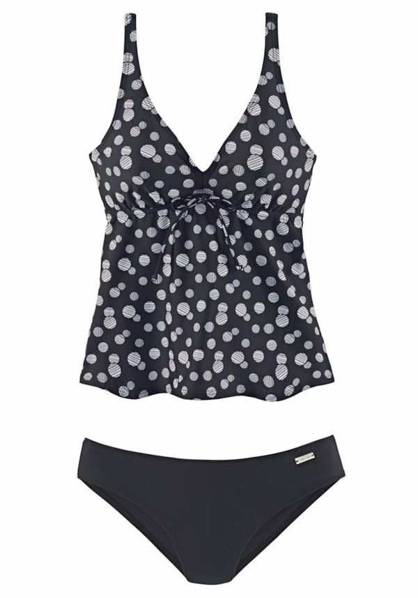 LASCANA LASCANA Tankini  antracit siva