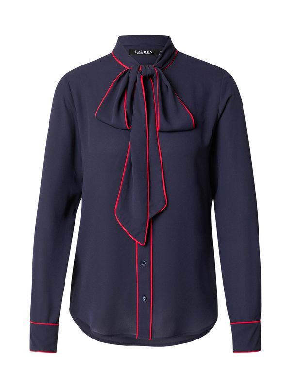 Lauren Ralph Lauren Lauren Ralph Lauren Bluza 'Fredella'  morsko plava / crvena