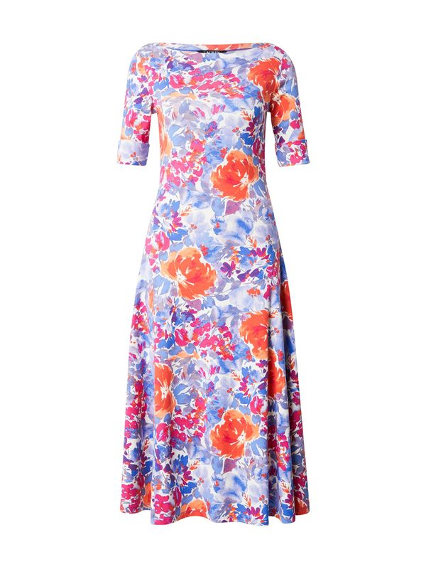 Lauren Ralph Lauren Lauren Ralph Lauren Haljina 'MUNZIE'  plava / narančasta / roza / bijela