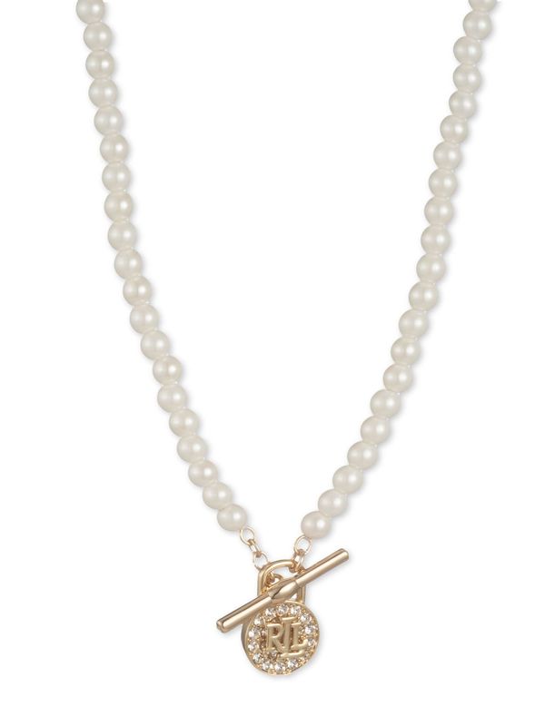 Lauren Ralph Lauren Lauren Ralph Lauren Lančić  zlatna / srebro / biserno bijela