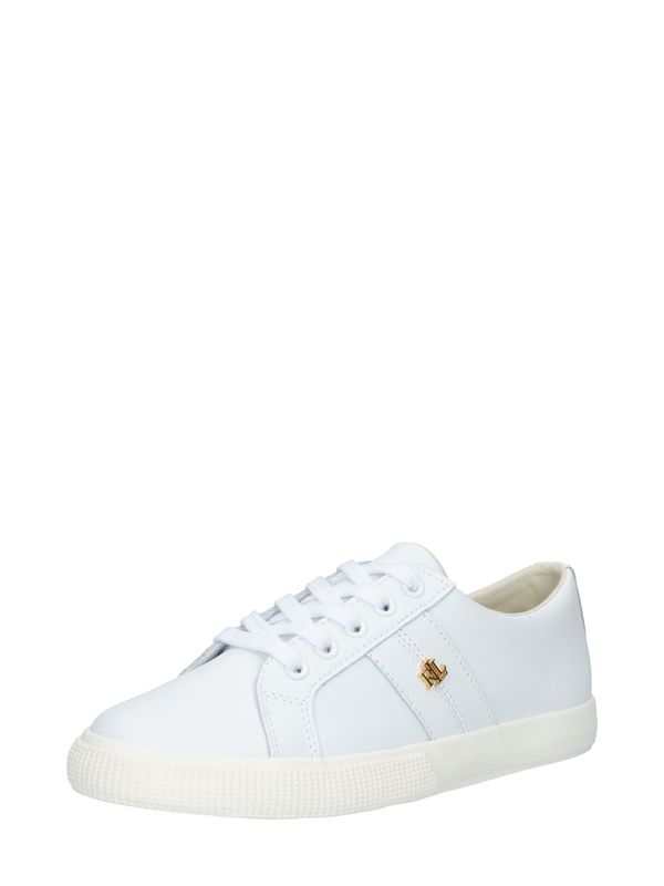 Lauren Ralph Lauren Lauren Ralph Lauren Niske tenisice 'Janson II'  zlatna / bijela