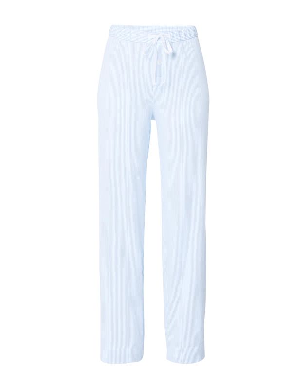 Lauren Ralph Lauren Lauren Ralph Lauren Pidžama hlače  svijetloplava / prljavo bijela