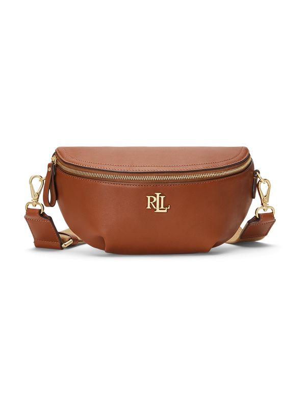 Lauren Ralph Lauren Lauren Ralph Lauren Pojasna torbica 'MARCY'  bež / konjak / zlatna