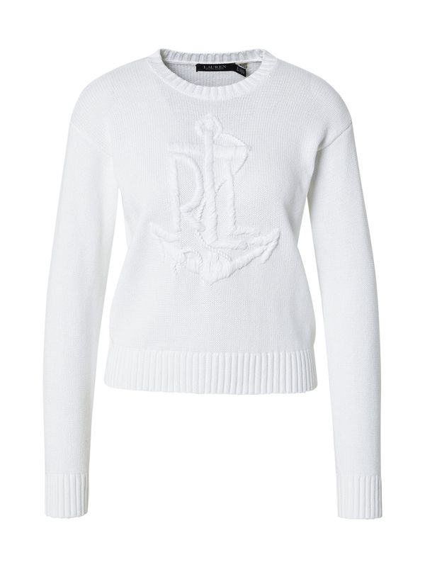 Lauren Ralph Lauren Lauren Ralph Lauren Pulover 'RIEDNEE'  bijela