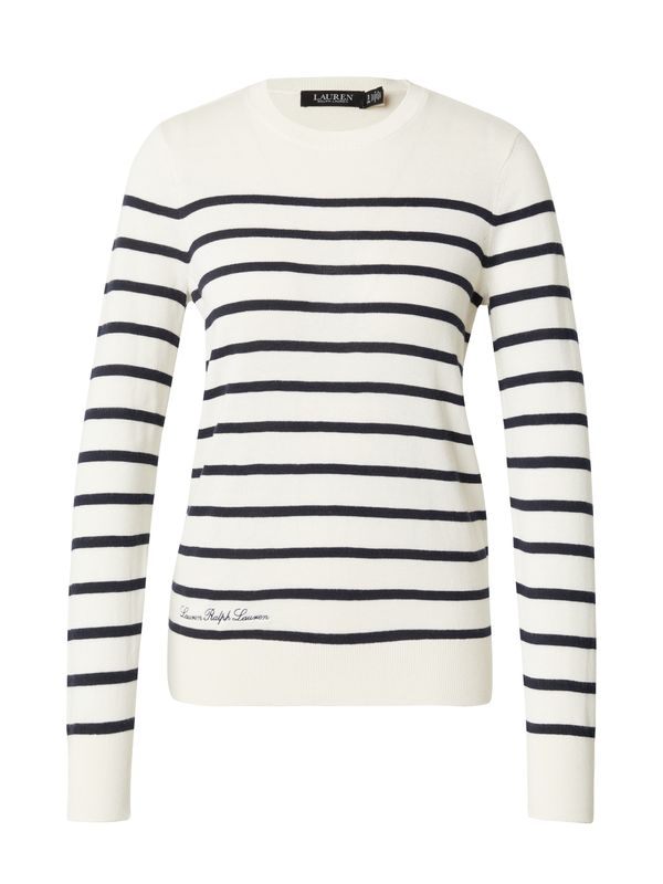Lauren Ralph Lauren Lauren Ralph Lauren Pulover 'SHAVONNE'  boja pijeska / noćno plava