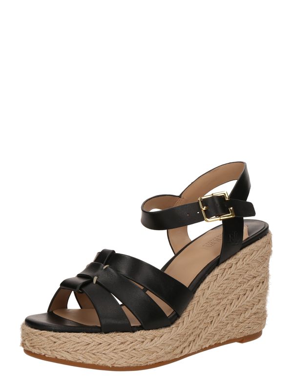 Lauren Ralph Lauren Lauren Ralph Lauren Sandale 'SOFFIA'  crna