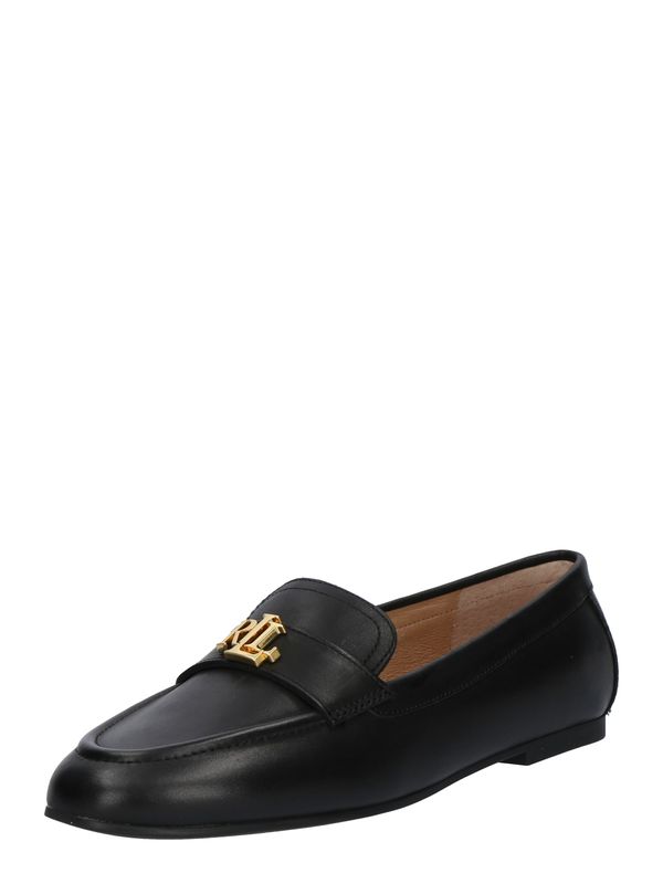 Lauren Ralph Lauren Lauren Ralph Lauren Slip On cipele 'AVERI'  zlatna / crna