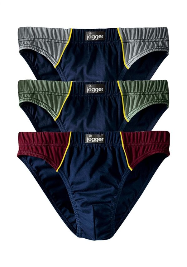 LE JOGGER LE JOGGER Slip  morsko plava / svijetloplava / zelena / crvena