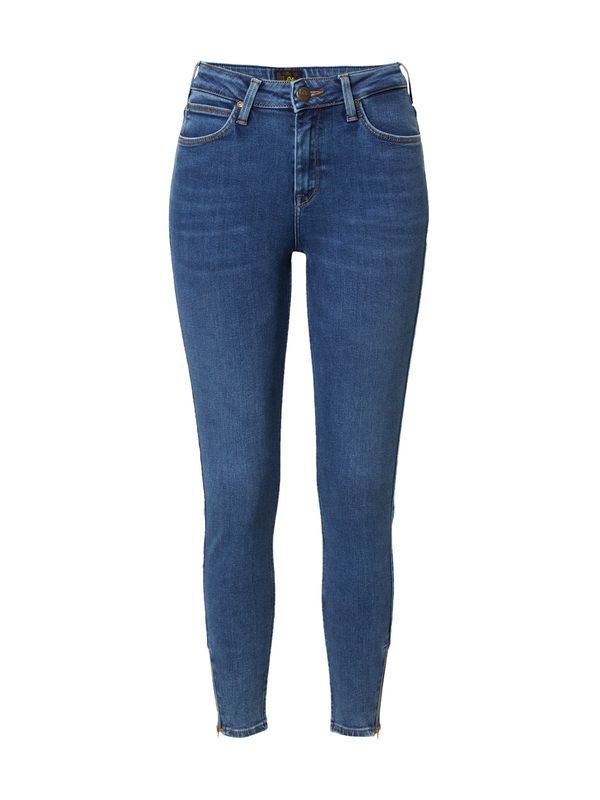 Lee Lee Traperice 'Scarlett High Zip'  plavi traper