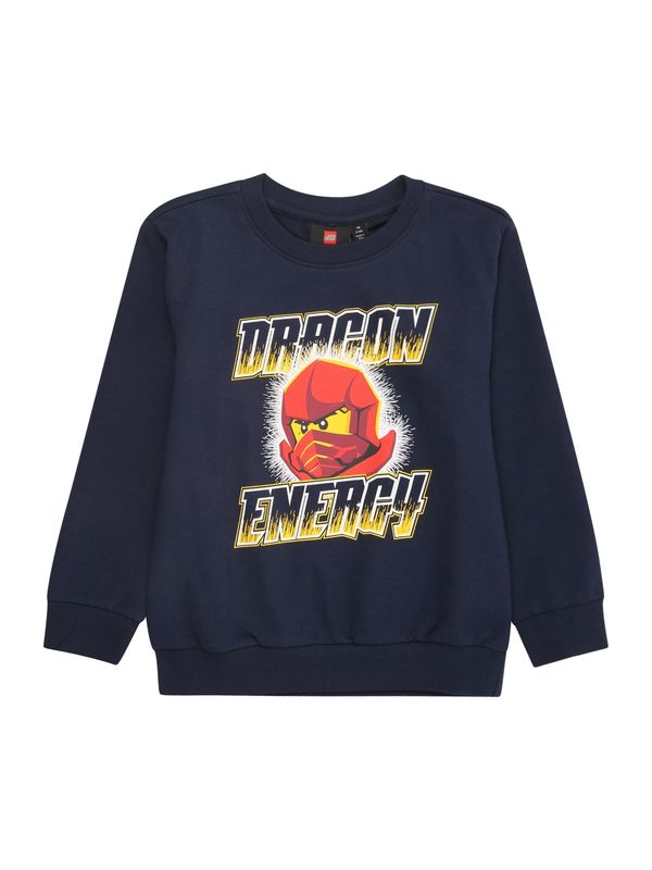 LEGO® kidswear LEGO® kidswear Sweater majica 'SAKU 104'  morsko plava / žuta / crvena / bijela