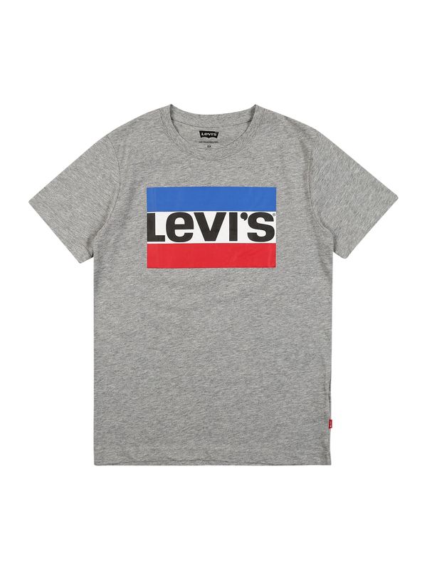 Levi's Kids Levi's Kids Majica  kraljevsko plava / siva melange / svijetlo crvena / crna