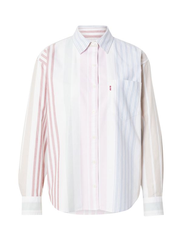 LEVI'S ® LEVI'S ® Bluza 'HARLIE'  svijetloplava / pastelno narančasta