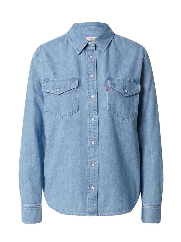 LEVI'S ® LEVI'S ® Bluza 'Iconic Western'  plavi traper