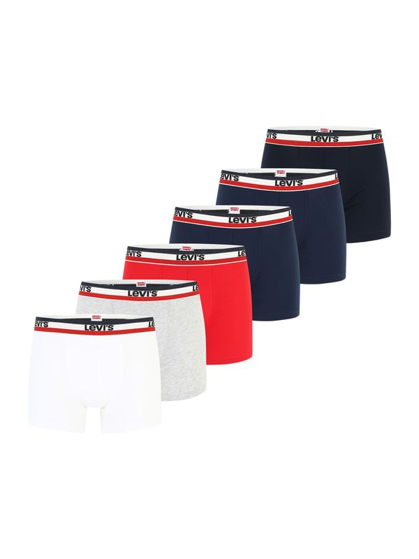 LEVI'S ® LEVI'S ® Bokserice  morsko plava / siva / crvena / crna / bijela