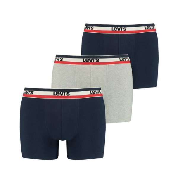 LEVI'S ® LEVI'S ® Bokserice  noćno plava / siva melange / crvena / crna