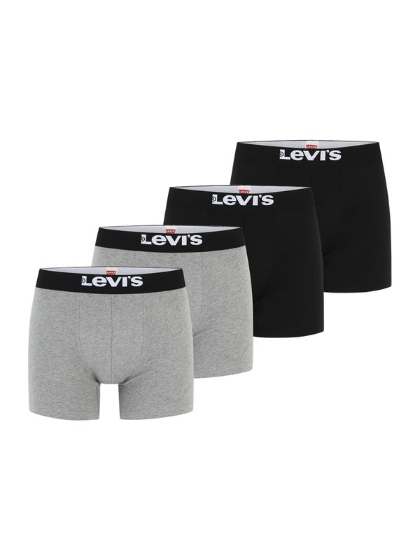 LEVI'S ® LEVI'S ® Bokserice  siva / crna / bijela
