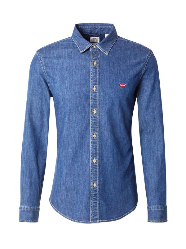 LEVI'S ® LEVI'S ® Košulja 'BATTERY'  plavi traper / crvena