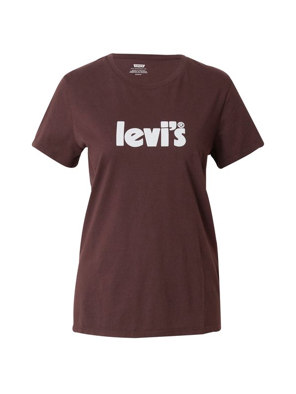 LEVI'S ® LEVI'S ® Majica  čokolada / bijela
