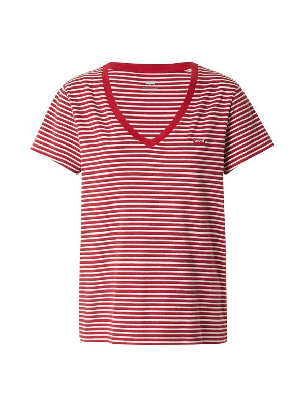 LEVI'S ® LEVI'S ® Majica 'PERFECT'  crvena / bijela